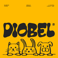 Diobel – Playful Liquify Display Font