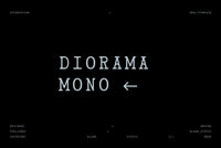 Diorama Mono