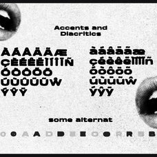 Dirty Bleed Display Font