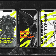 Dirty Bleed Display Font