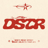 Dirty Print Text Effect