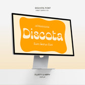 Discota – Fluffy Display Font