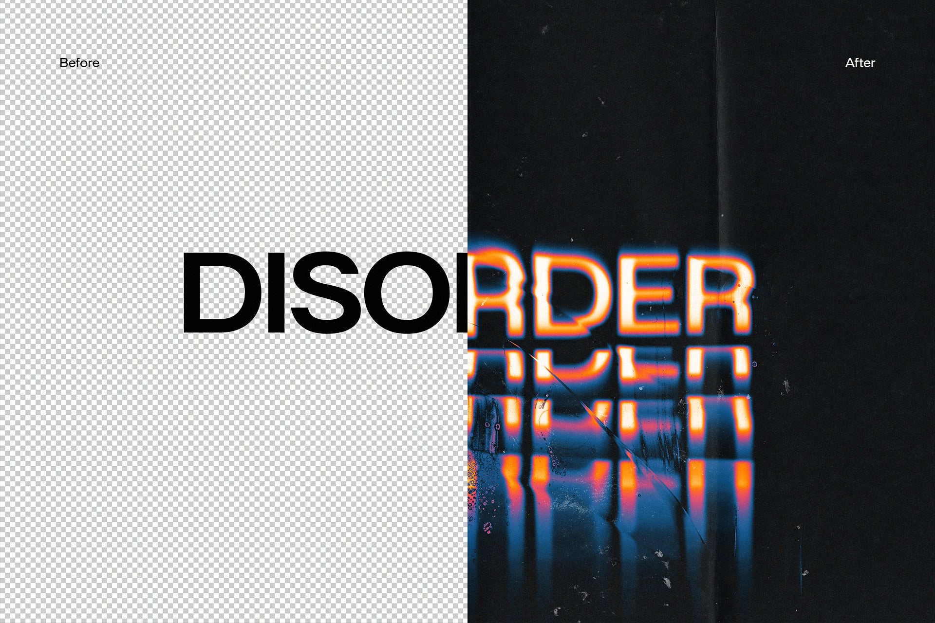 Disorder Text Distortion