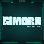 Display Game Typeface - Gimora
