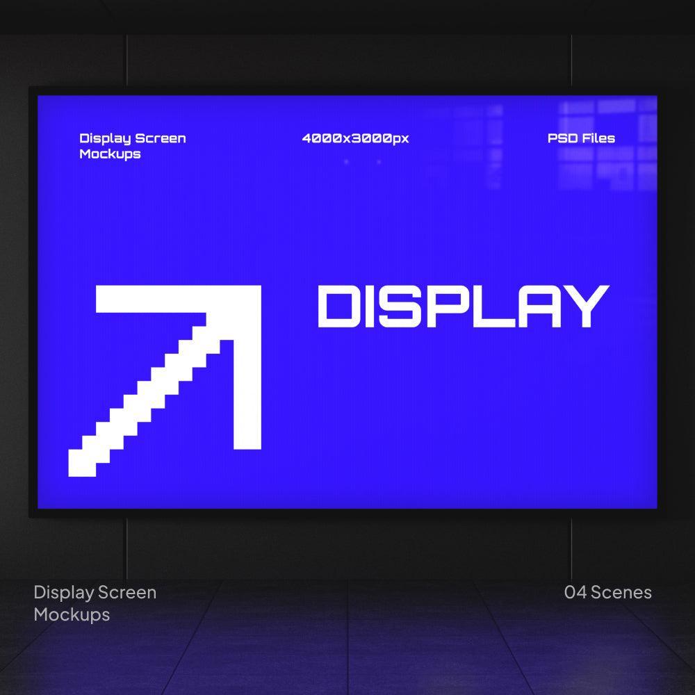 Display Screen Mockups