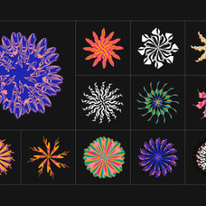 Distorted Abstract Circles & Shapes