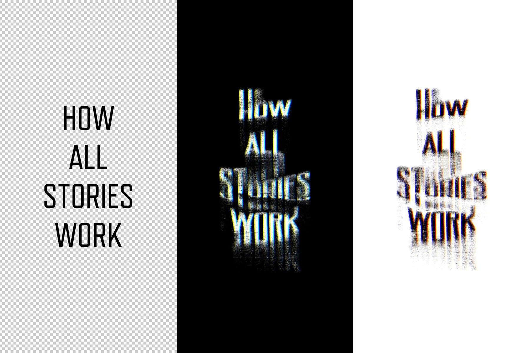 Distortion Text Effects Collection