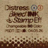 Distressed Bleeded Ink Stamp Text Effect