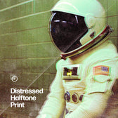 Distressed Halftone Print