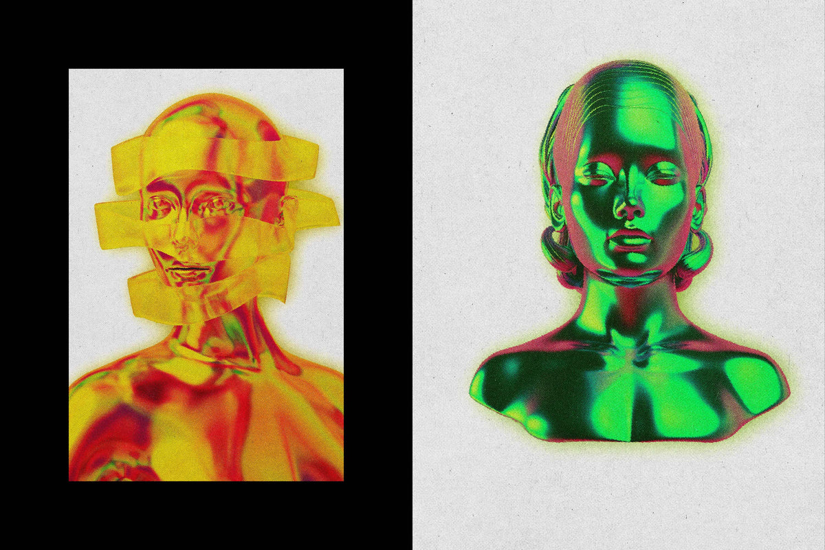 Dithering Printer Effect by Pixelbuddha, preview 2
