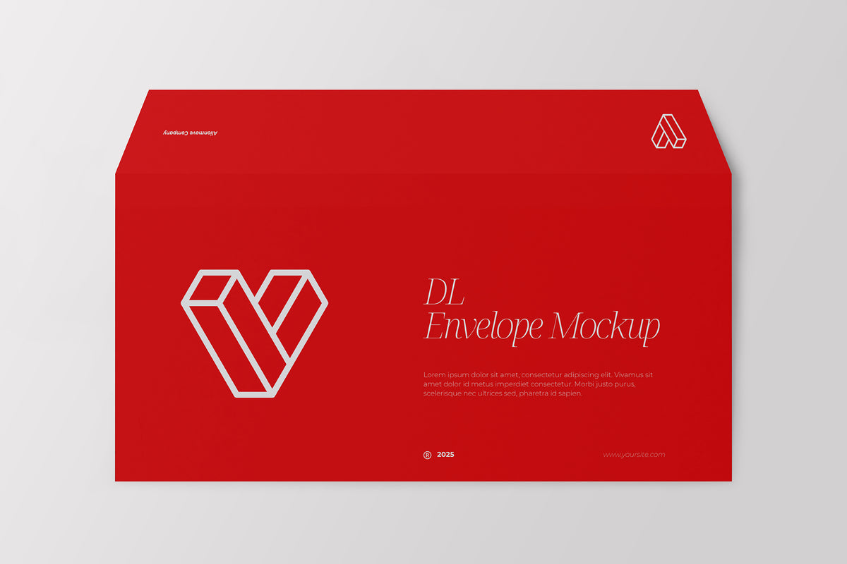 DL Envelope Mockup by VanillineGraph, preview 2