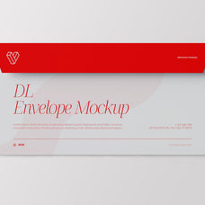 DL Envelope Mockup by VanillineGraph, preview 4