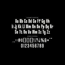 Dormanc Northy - Condensed Display Font by Imoodev, preview 5