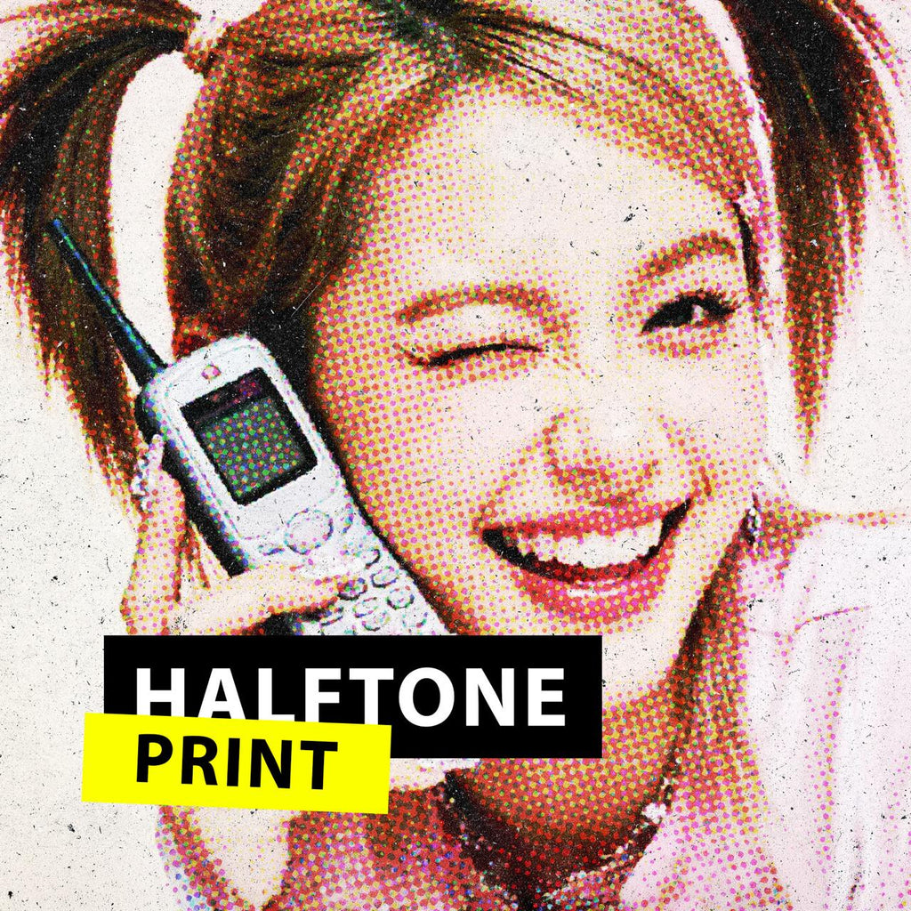 Dots Halftone Print Photo Effect by Pixelbuddha