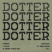Dotter Typeface