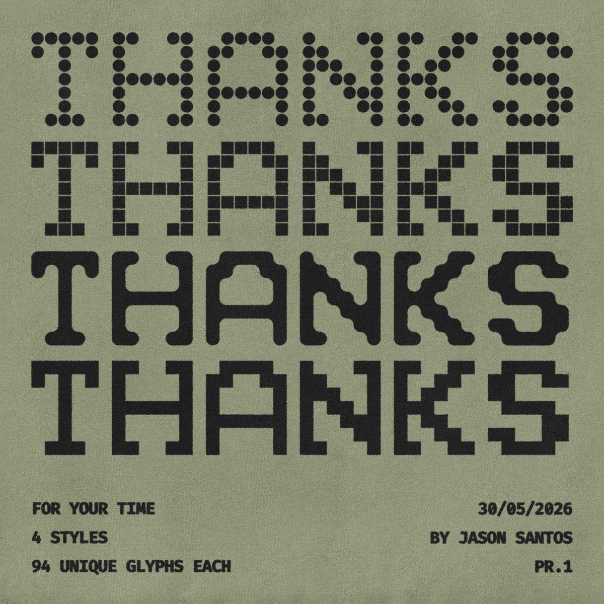 Dotter Typeface by Jason Santos, preview 13