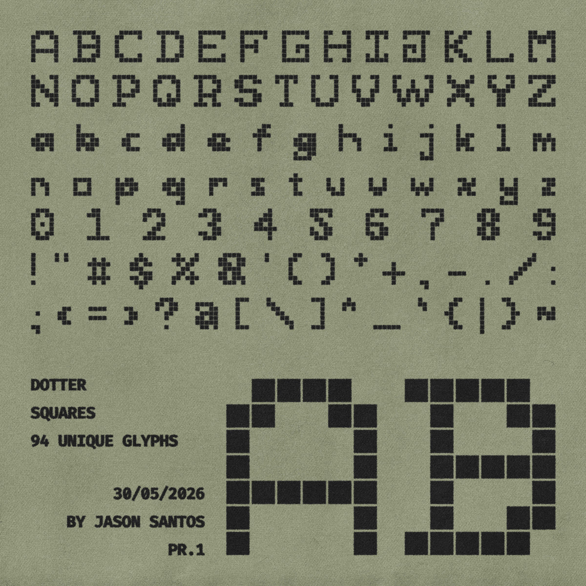 Dotter Typeface by Jason Santos, preview 4
