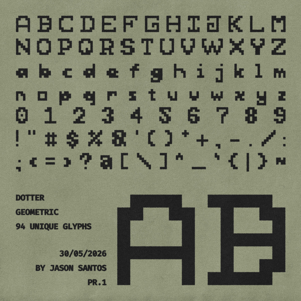 Dotter Typeface by Jason Santos, preview 6