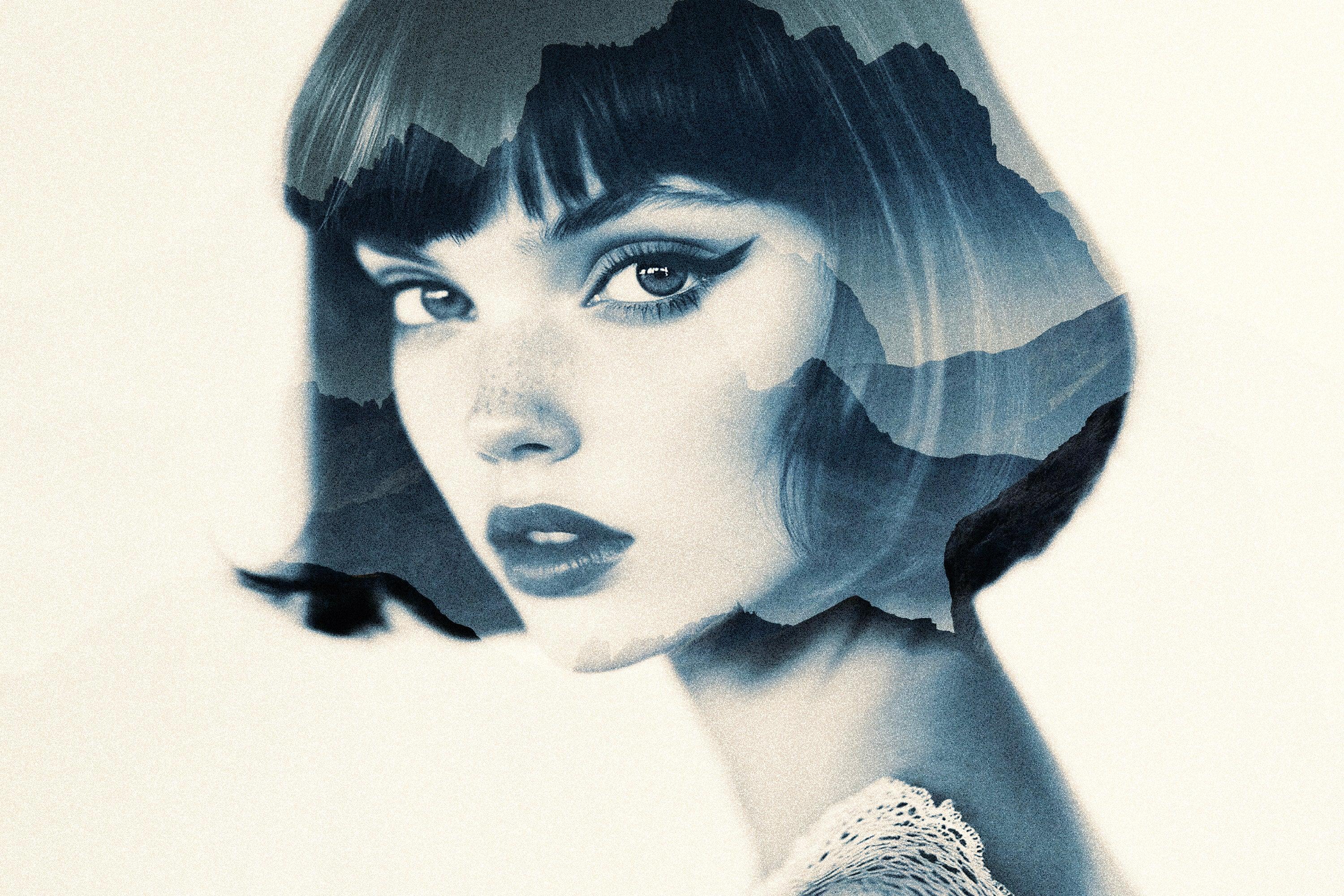 Double Exposure Template Effect