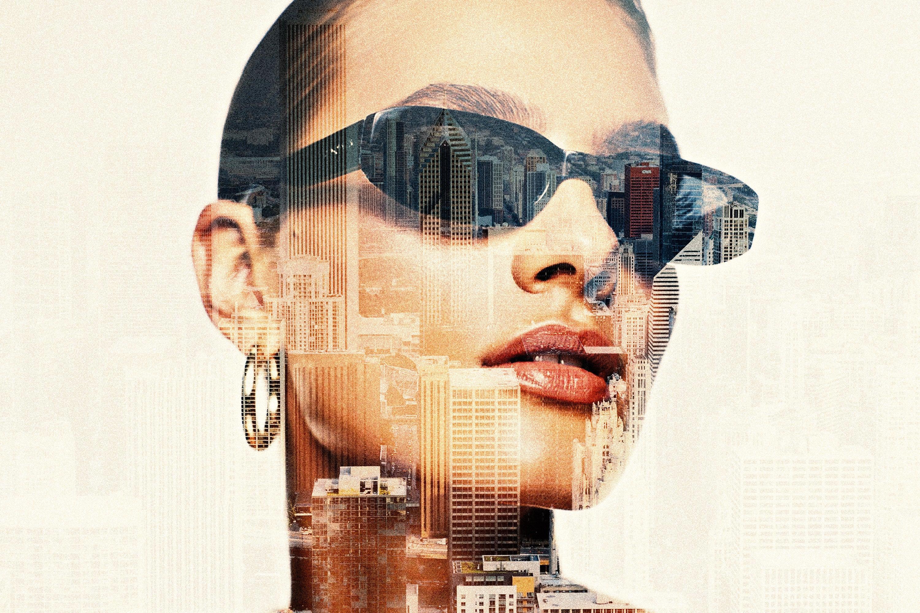 Double Exposure Template Effect
