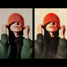 Dreamy Glow Halftone Print Effect