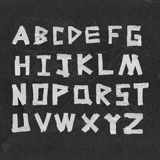 Duct Tape Letters