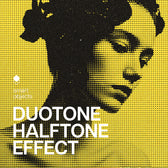 Duotone Halftone Effect