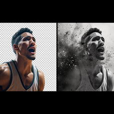 Dust Powder Photo Effect