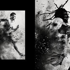 Dust Powder Photo Effect