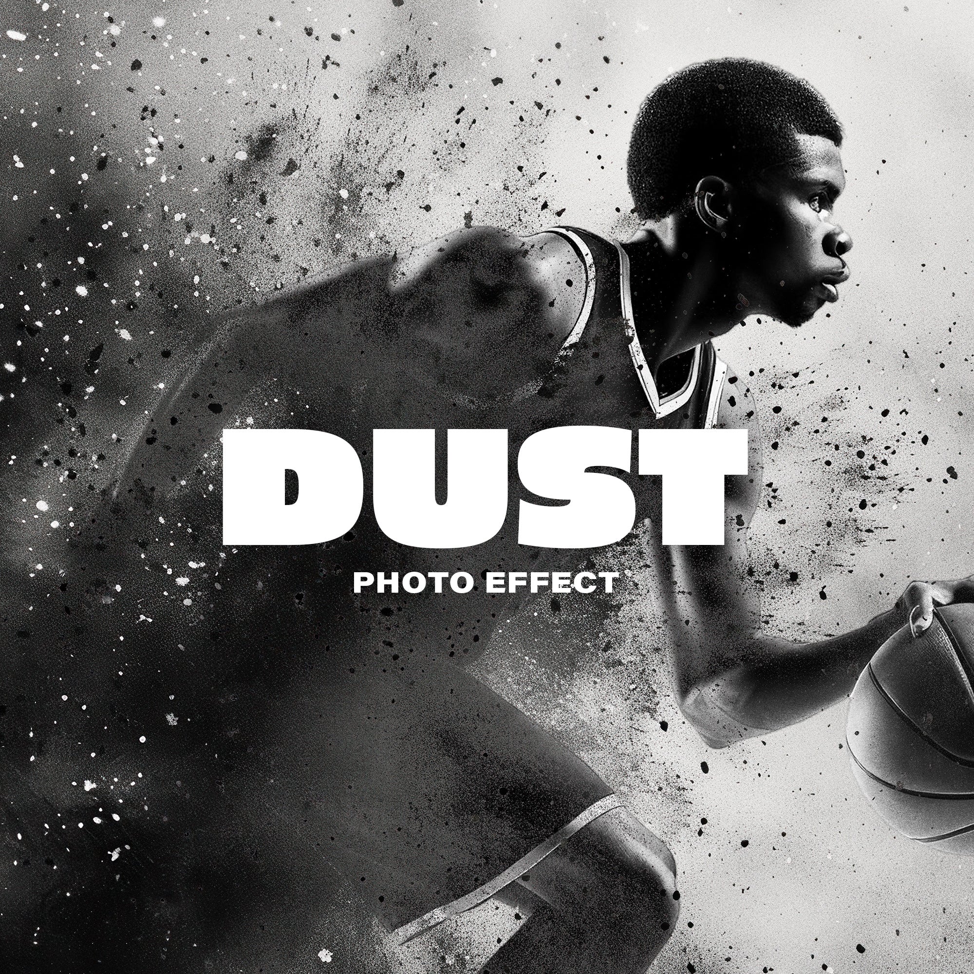 Dust Powder Photo Effect