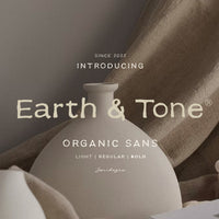 Earth Tone - Organic Sans Family