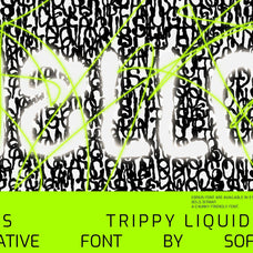 Ebrius Font - Trippy Bitmap Font