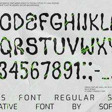 Ebrius Font - Trippy Bitmap Font