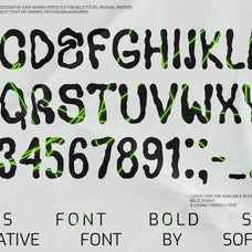 Ebrius Font - Trippy Bitmap Font