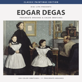 Edgar Degas Procreate Kit