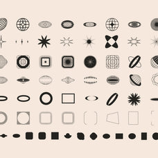 Editable Logo Badge Builder Set