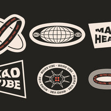 Editable Logo Badge Builder Set