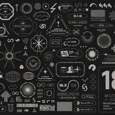Editable Logo Badge Shapes Kit
