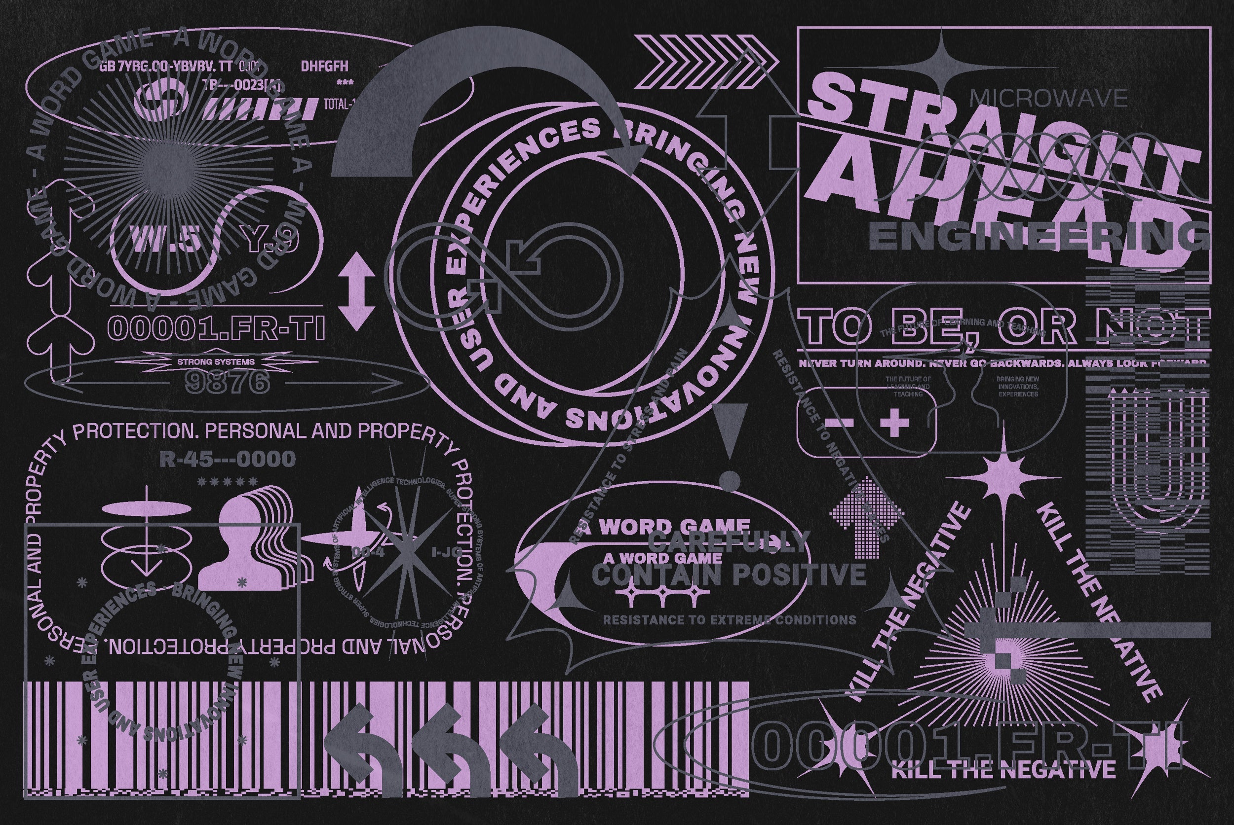 Editable Logo Badge Shapes Kit