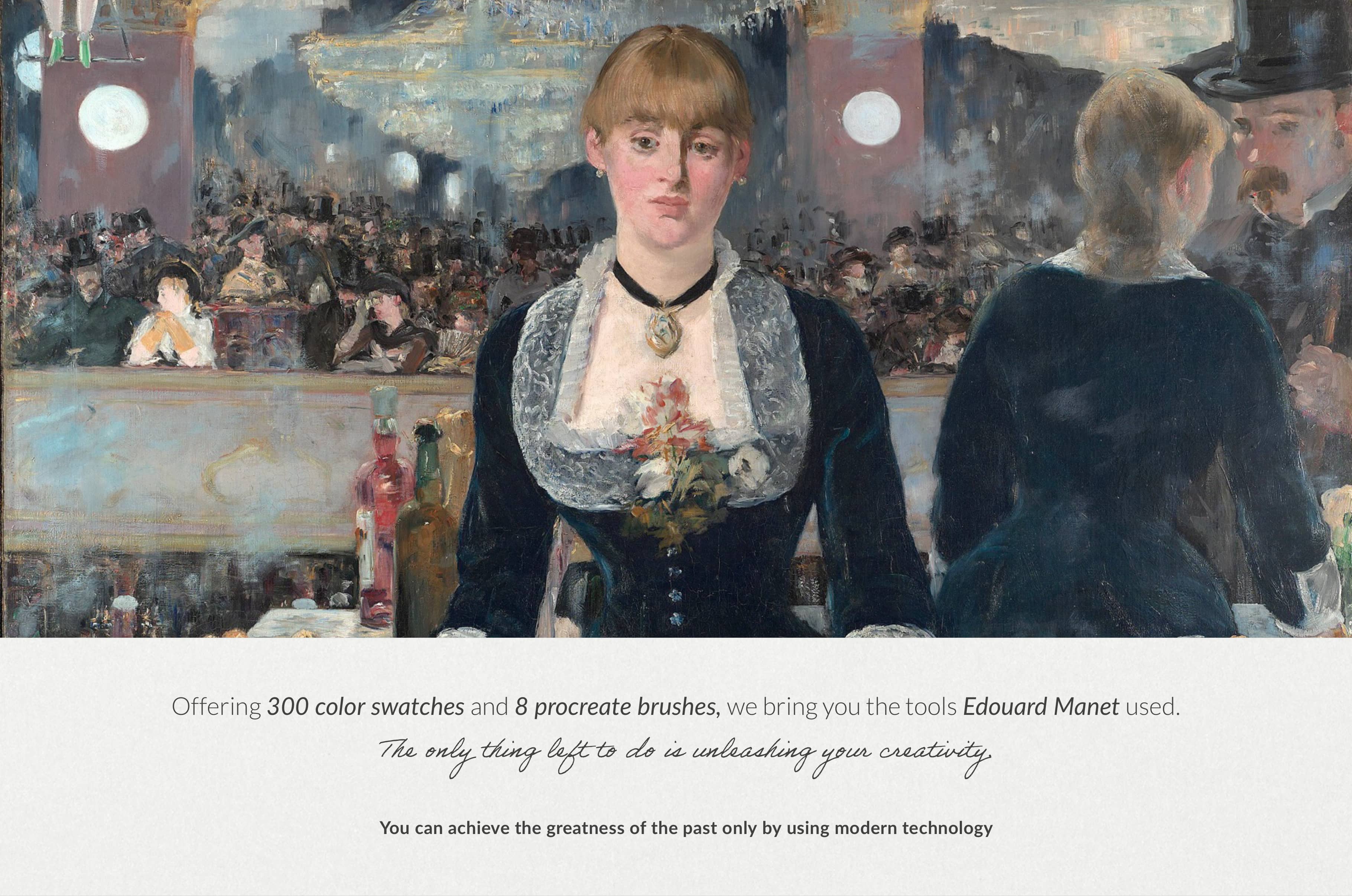 Edouard Manet Procreate Brushes & Color Palettes