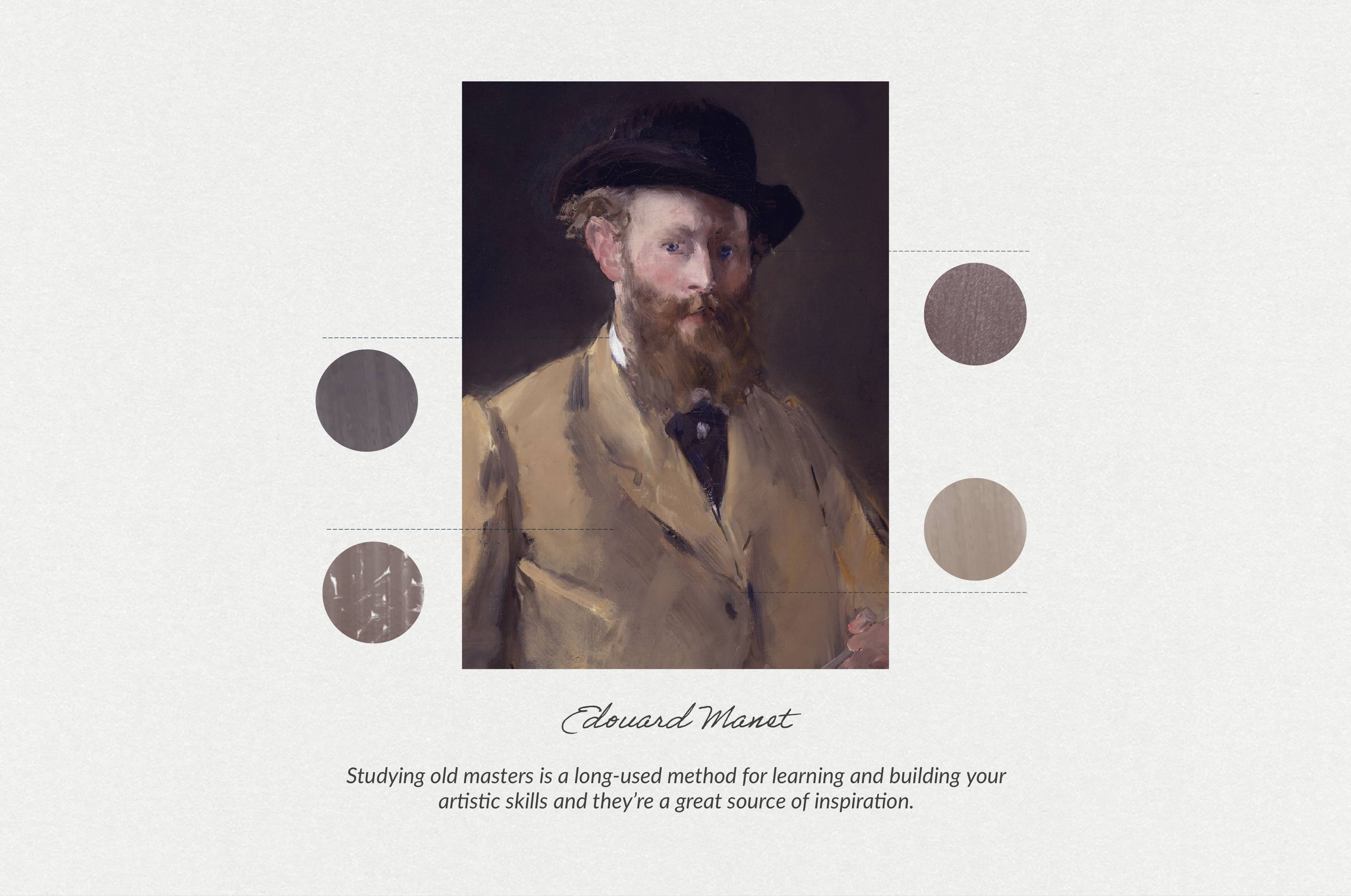 Edouard Manet Procreate Brushes & Color Palettes
