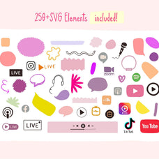 Educational Illustrated Bundle 6in1