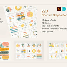 Educational Illustrated Bundle 6in1
