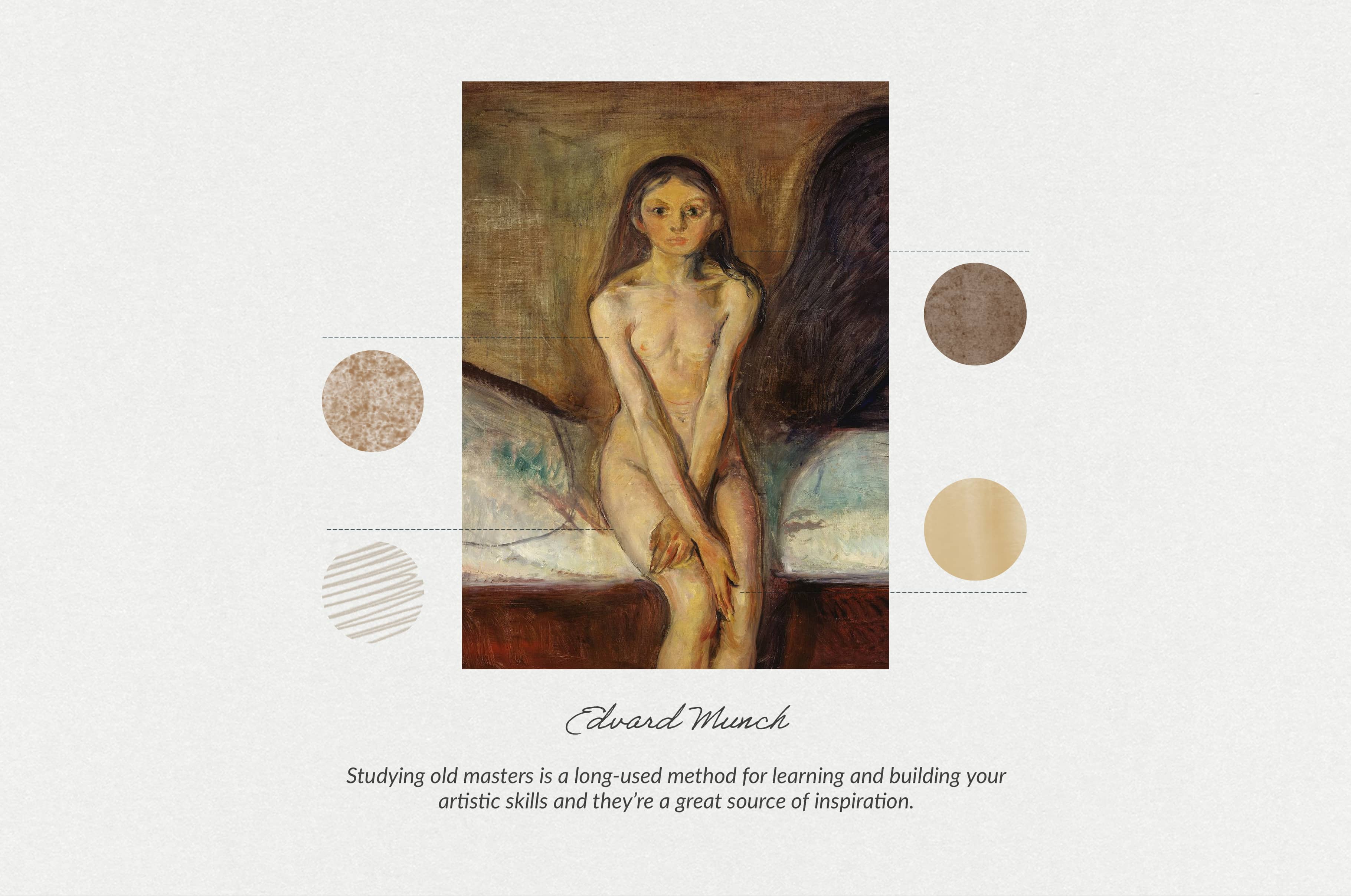 Edvard Munch Procreate Brushes & Color Palettes