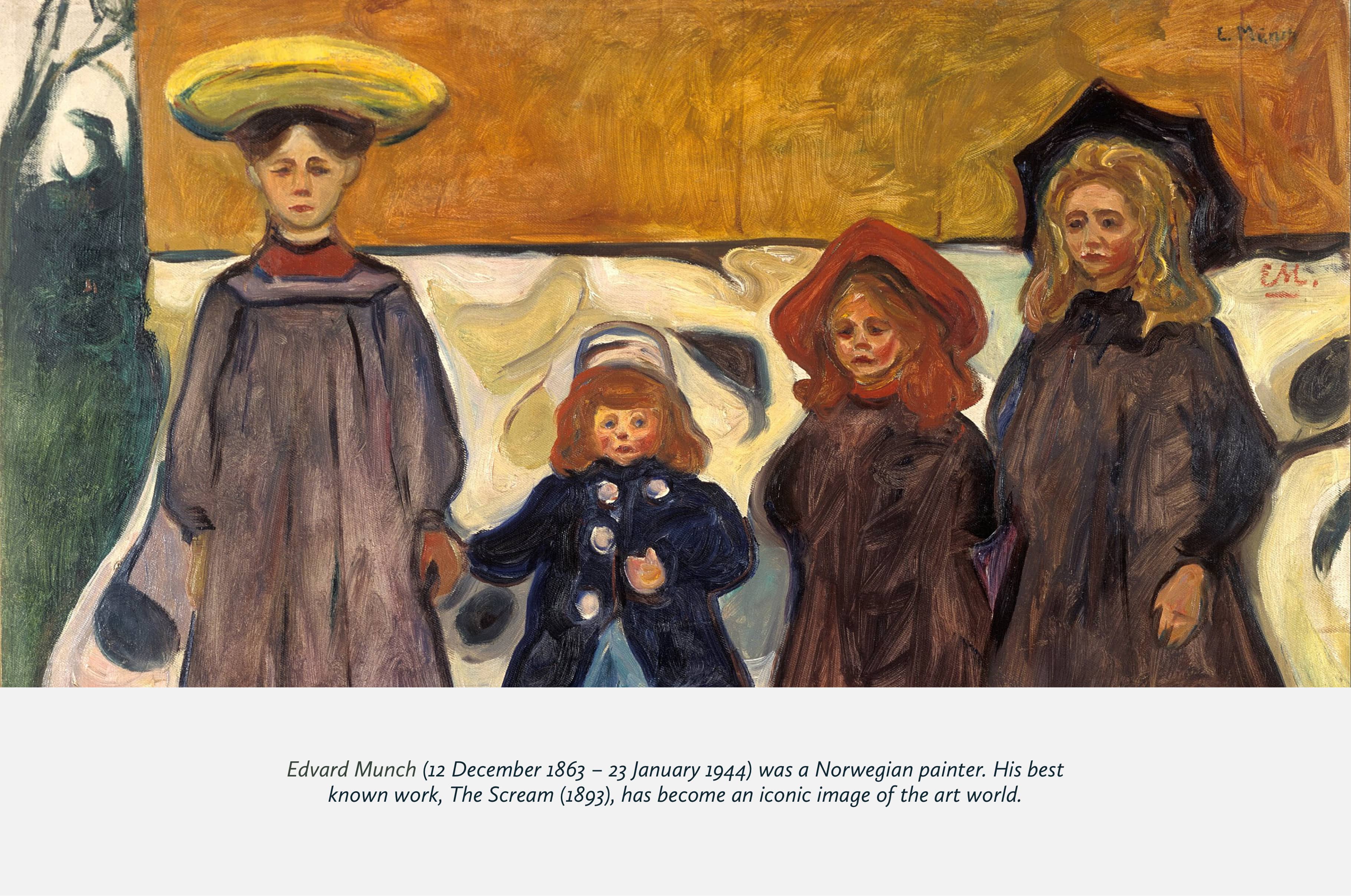 Edvard Munch Procreate Brushes & Color Palettes