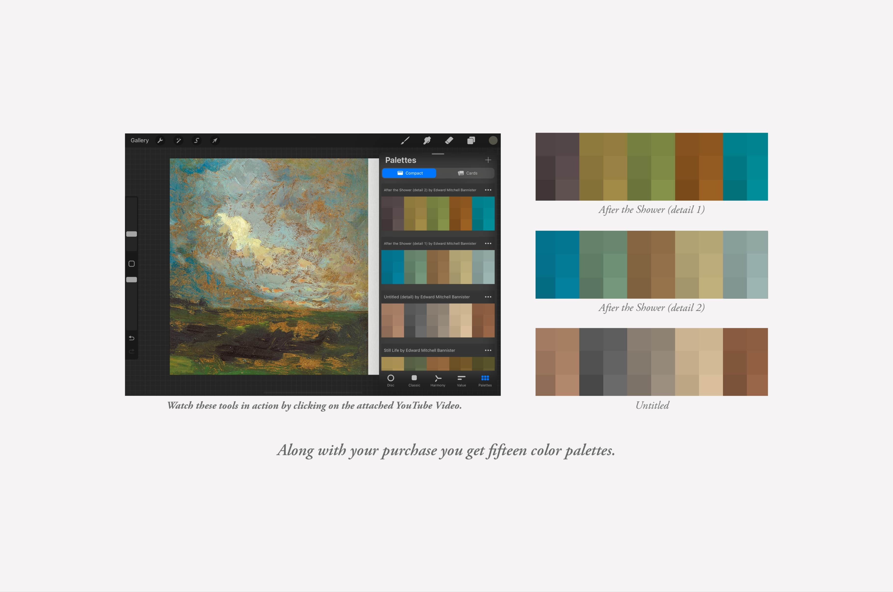Edward M. Bannister Procreate Kit