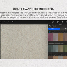 Egon Schiele Procreate Kit