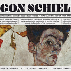 Egon Schiele Procreate Kit