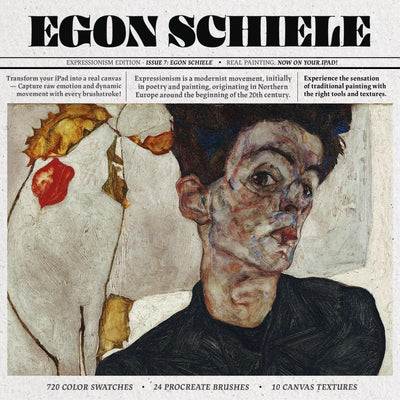 Egon Schiele Procreate Kit