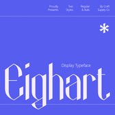 Eighart – Tech Font